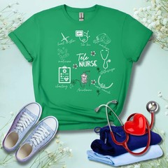 Tele Nurse Comfort Tee Ring Spun Cotton Soft Tele