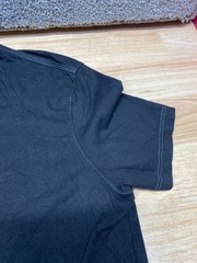 John Varvatos V Neck T Shirt Black Large Classic Casual Designer Basic