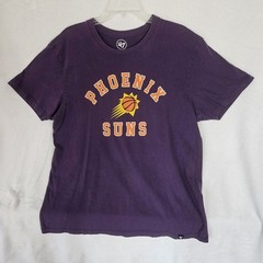 47 Shirt Large Phoenix Suns Purple T-Shirt Pre-owned Some Faded Areas In Photos