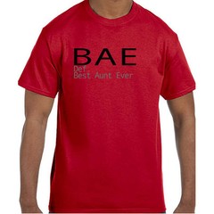 Funny BAE Best Aunt Ever Definition of BAE T-Shirt tshirt Short or Long Sleeve