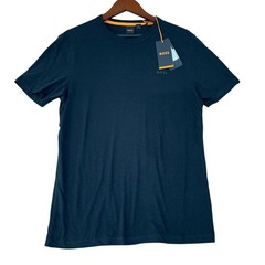 NWT Hugo Boss Men’s S Cotton T-Shirt Crew Neck Classic Fit Black Short sleeve