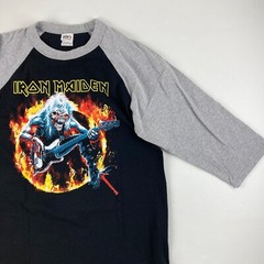 Iron Maiden Raglan Shirt Mens Large by Shaka Active