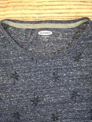 (Lot of 2) Casual T-shirts Men’s XL Old Navy Soft Washed Blue Gray Pre-owned