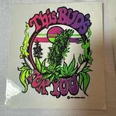 Vintage Rare 1989 Wizard Wear Stickers! New Old Stock! Come With 2 Stickers
