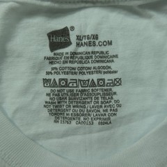 Hanes Shirts Mens Extra Large White Cotton Blend Short Sleeve Set Of 5