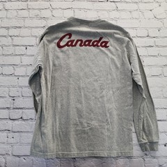 Roots Canada 2002 Salt Lake City Olympics Equipe/Team Fleece Long Sleeve Medium