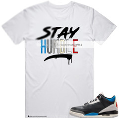White T-Shirt Inspired by Nipsey Hussle Nike Dunk Low Triple Pink