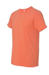 Bella + Canvas 3001C Unisex Orange T-Shirt Heather Stylish Tee Mens L New Sample