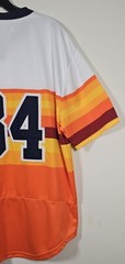 Maxi Milian Jersey Size XL Chest 24 Inches Star Shirt New Orange White