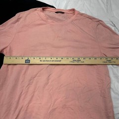 Jmierr 3 Pack White Black Pink Short Sleeve Cotton T-Shirt Mens Size M New