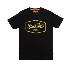 SLACKJAW Nomad T‑Shirt Black – 220 gsm Premium Cotton Street Tee