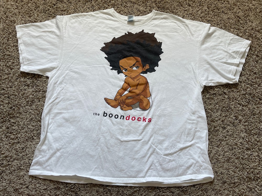 The Boondocks Adult Swim Cartoon T Shirt Mens 3XL Notorious Huey