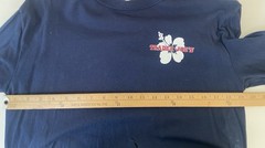 Trader Joe’s Crew Shirt Hibiscus Flower Logo Employee Unisex Medium