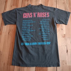 Vtg Guns N’ Roses Use Your Illusion Brockum 1991 Made In Usa Xl Single