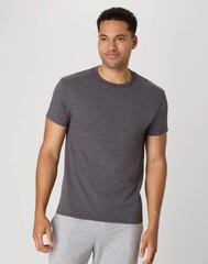 “New” Hanes Men Crew neck T-Shirt 4-Pack ComfortSoft 100% Cotton Heavyweight Tee