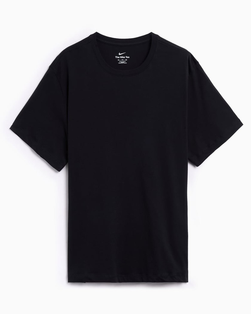 The Original Nike Core Tee Men’s Athletic Cut Short Sleeve Shirt Black Sz XL New