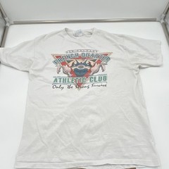 Vintage New Orleans French Quarter Athletic Club T-Shirt Large VTG