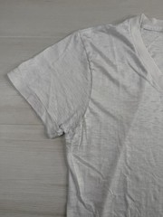 Vtg JC Penney Paper Thin T-Shirt Burnout Work WIP Distressed V Neck 70s 80s M/L