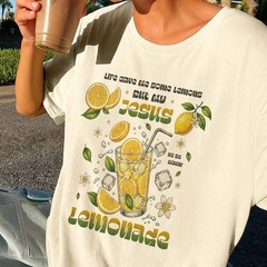 Jesus Lemonade Shirt Child of God Faith Graphic Tee