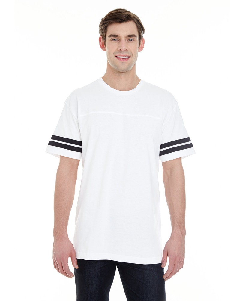 LAT Men's 100% Combed Ringspun Cotton Fine Jersey Football T-Shirt – 6937