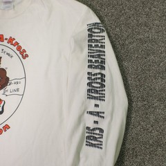 Vintage Kris A Kross Beaverton OR T-Shirt Large White 01- 27-2001 8K Run 3K Walk