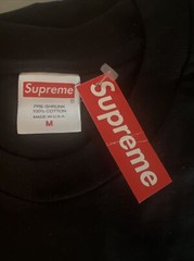 Authentic Brand New Supreme Molotov Tee Black Medium SS18