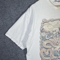 Vintage Bonaroo Shirt Mens Large White Y2K Radiohead Concert 2006 Rare Beck