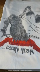 RARE2007 THE DILLINGER ESCAPE PLAN 82588 Ire Works 2007 Vintage TShirt G2U