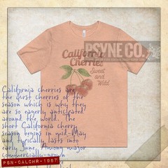 California Cherries Sweet and Wild 1987 Vintage Men’s T-Shirt