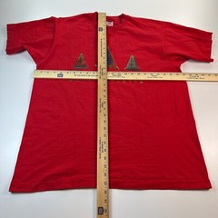 Vintage Fruit of the Loom Boston Massachusetts Shirt Adult Extra Large XL Red