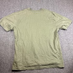 Carhartt Pocket T-Shirt Men Large Green Loose Fit Distressed Work Shirt Workwear