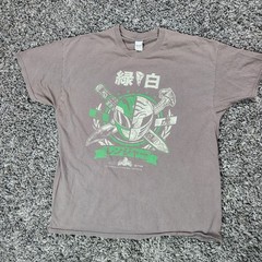 Mighty Morphing Power Rangers 2015 Loot Crate T-Shirt Grey XL Nostalgia 90’s TV
