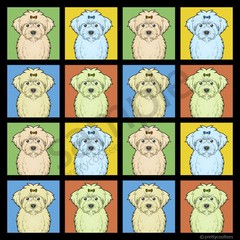 Maltipoo Cartoon Pop-Art T-Shirt Tee – Men Women’s Youth Tank Short Long Sleeve