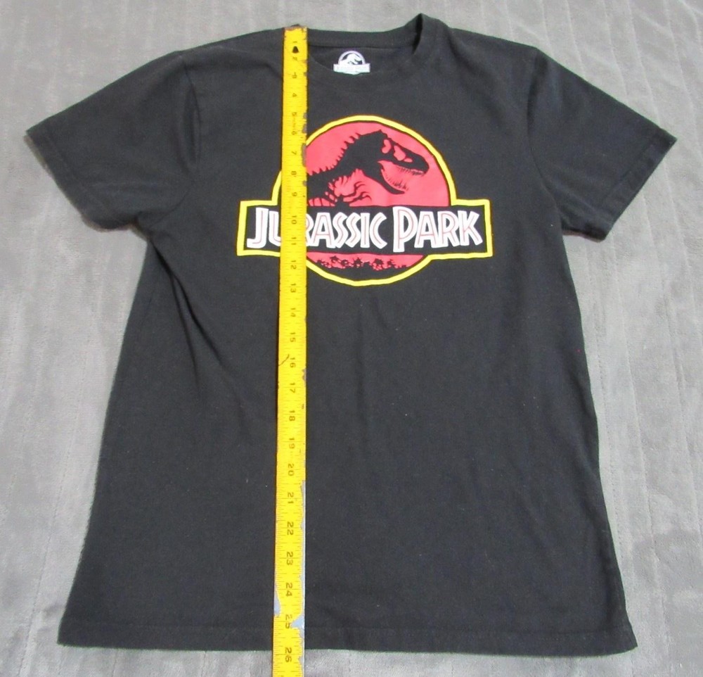 Jurassic Park Shirt Mens Small Movie Dinosaur Graphic C-Life Group Tee