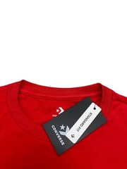 NEW Converse Chuck Taylor All Star Short Sleeve Graphic Mens T Shirt Red White
