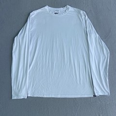 REI Co-op Mens XL Tall Long Sleeve Performance Shirt White Crew Neck Activewear