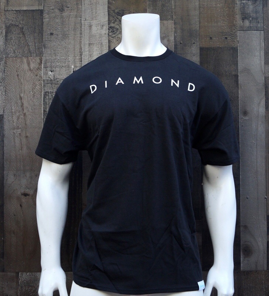 New Diamond Supply Co. Leeway Black Classic Sport Mens S/S T Shirt RDAM-564