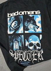 Cannibal Corpse Offspring Slipknot Bad Omens Graphic T-Shirt Lot 4pc (R)
