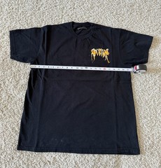 Revenge – Black “FLAME” Tee Men’s Size Large 2019