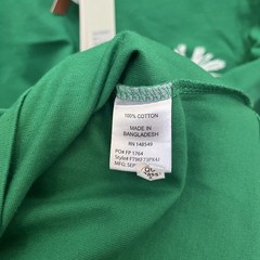 NEW Free Planet Men’s Green T-Shirt Relaxed Fit Short Sleeve Crew Neck NWT Large