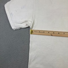 del amo motorsports redondo beach CA t shirt mens M white fair condition