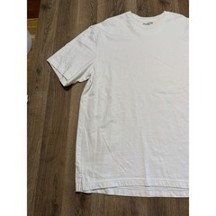 Duluth Trading Co T-Shirt Men Large White Adult Relaxed Fit Longtail T Excellent