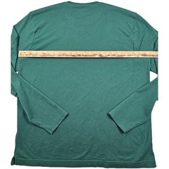 Apple Employee Long Sleeve Logo Tech Shirt Mens L Green Tee Soft Quality Tshirt