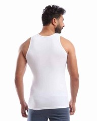 ,Men’s Tank top Syrian-made white cotton men’s scarf, soft and elastic .XXL XL