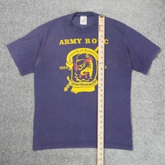 Vintage University of Delaware Army Mens Medium Blue Short Sleeve T-Shirt