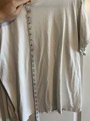 Whitesville Loopwheel T-Shirt White Size XL