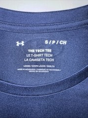 UNDER ARMOUR Tech 2.0 Short Sleeve Tee Men’s Academy / Graphite-408 Sz S 1326413