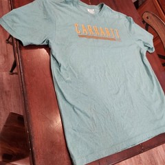 Carharett Work Wear Loose Fit Brand Logo T-shirt Men’s 2XL Blue