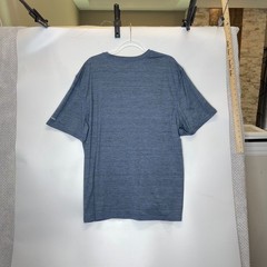 G.H. Bass & Co Mens 2XL Blue Performance T Shirt Stretch Short Sleeve Crew Neck