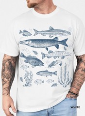 Retro Fisherman Fish Comfort Tee